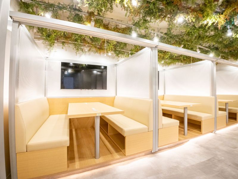 定員6名半個室席(G席)